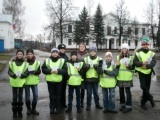 Отряд ЮИД Караваевской средней школы проводит акцию